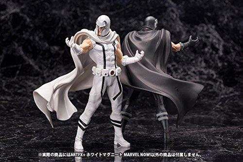 Kotobukiya ARTFX+ MARVEL NOW! White Magneto MARVEL NOW! 1/10 Scale PVC Pre-painted Easy-to-Assembly Figure