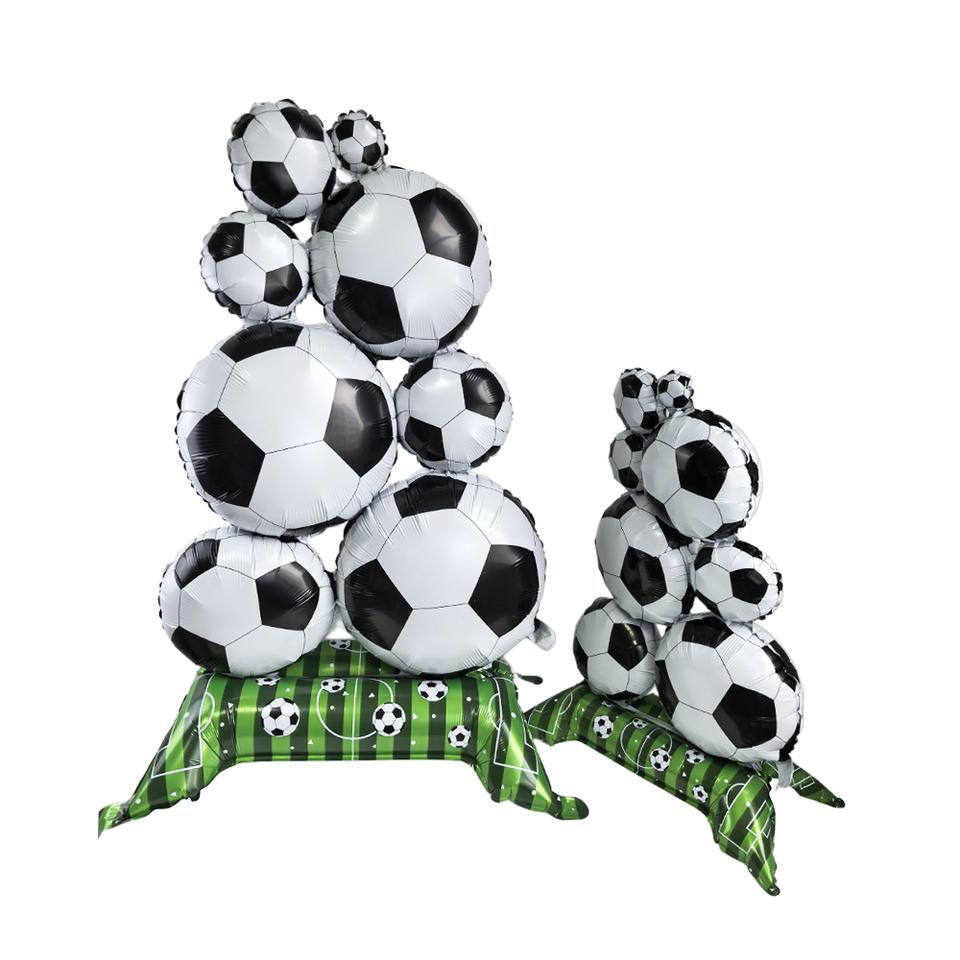 Standing Soccer Foil Balloon Kids Football Theme Birthday Party Baby Shower Decor Football Club Decor Supplies Boys Gifts