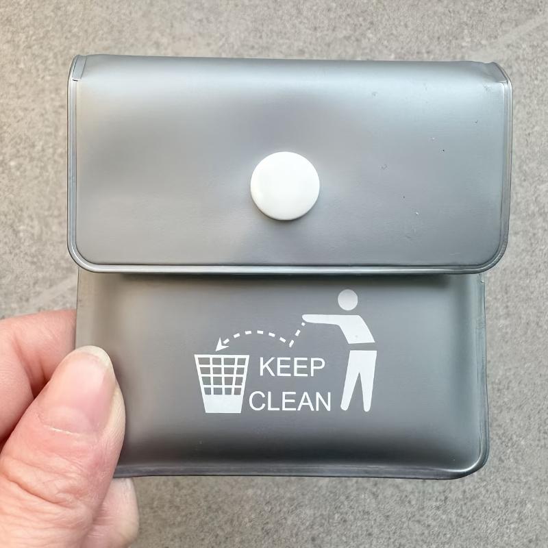 1PC Potable Ashtrays Storage Bag Small Pocket Ashtray Outdoor Smoking Cigarette Cigar Ash Tray Travel Smoking Accessory
