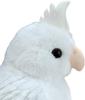 ZHONGXIN MADE and Cockatiel Plush with Realistic Handmade Cute Gift for Kids and Home Decor [Fluffy Cuddly] Toy, 14cm, Feathers, Look, Bird, Adults,