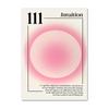 Pink Flower Letter Posters Canvas Painting Modern Love Heart Round Shape Pictures Prints Wall Art for Living Room Decor Unframed