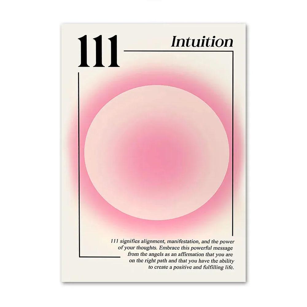 Pink Flower Letter Posters Canvas Painting Modern Love Heart Round Shape Pictures Prints Wall Art for Living Room Decor Unframed