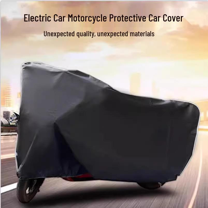Waterproof Universal Electric Car, Motorcycle, and Bicycle Cover – Dustproof, Windproof, Sunshade, and Rainproof.