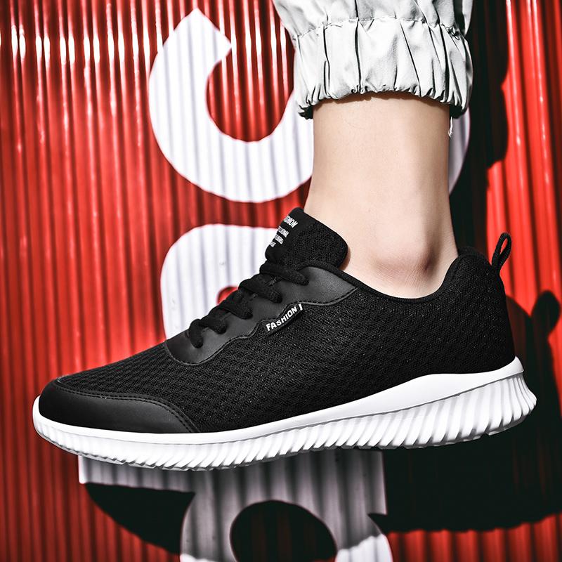 Сверхлегкие кроссовки большого размера с дышащей сеткой для бега по реке вверх по течению — фото 10