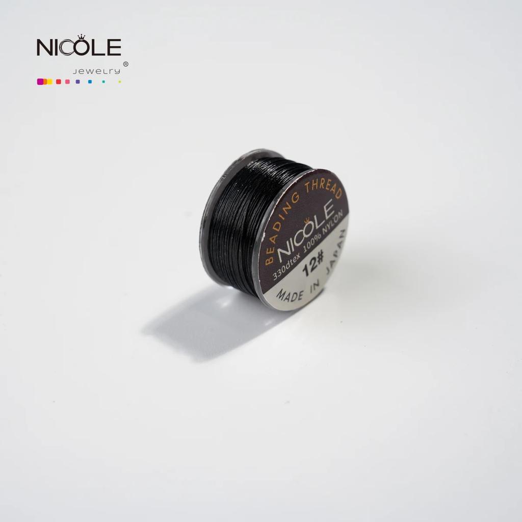 Miyuki %100 Naylon 330 DTEX Boncuk İpi DIY Japonya Boncuk İpi Aksesuarları Bilezikler İçin 46M/Rulo