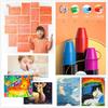 Happykids Easy To for Stationery Keeps Hands Elementary School Entrance Gift Children's Crayons, Washable, Foldable, Color, Retractable, Toddlers,