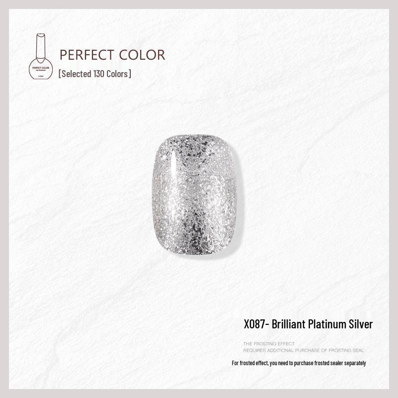 Nail Gel Polish: 130 New Nude & Bright Colors - Ice Translucent, Phototherapy, Glitter, Cat Eye Finish