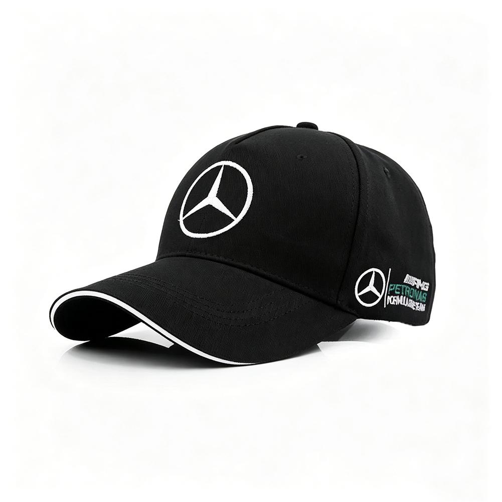 CRJ1 Benz Logo Outdoor Sun Hat Adjustable UV Protection Baseball Cap With For Mercedes-Benz GLC X253 X254 C-Class W205 W206 A-Class