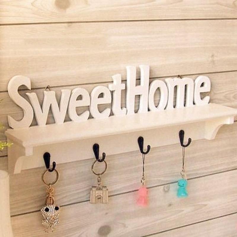 Wandmontage Mantel Hut Schal Schlüssel Haken Halter Holz Taschen Aufbewahrung Wandmontage Mantel Hut Schal Schlüssel Haken Halter Holz Taschen Aufbewahrung