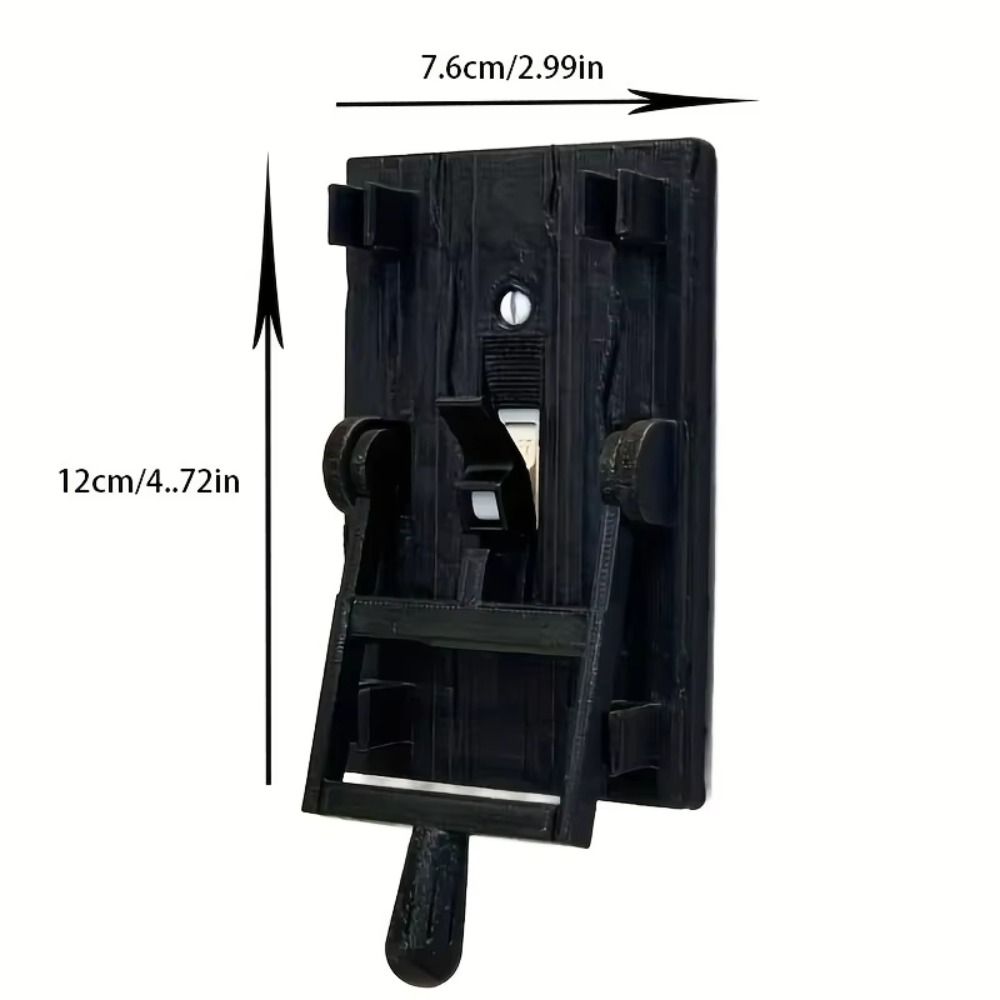Durable Plastic Light Switch Cover Flip Style Scary Decor Flip Handle Switch Cover High Quality Vintage Style