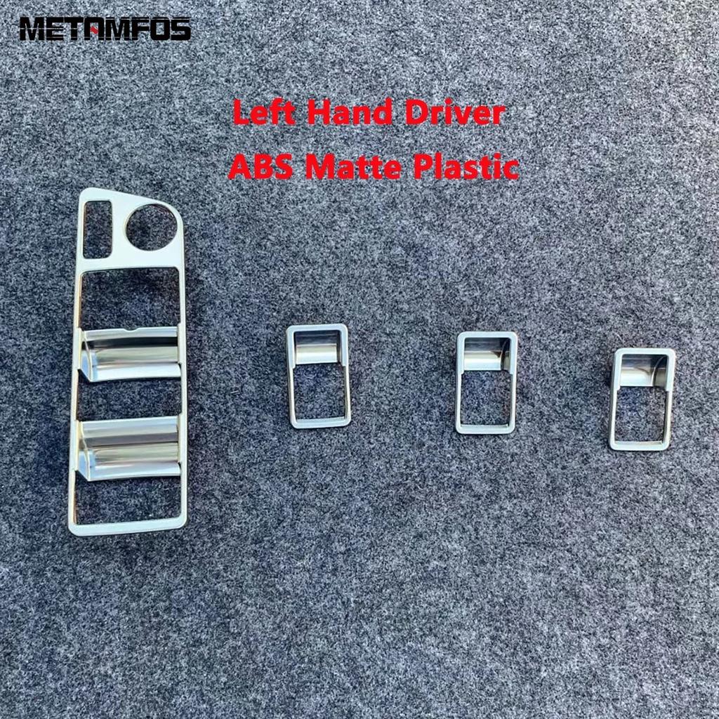 For Toyota Harrier Venza     2024 Matte Window Lift Switch Cover Trim ide Armrest Frame Interior Accessories