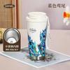 New Water Bottle Van Go-gh Thermos Coffee Cup 2025 New High-looking Double Drinking Cup Lily Of The Valley Flower Gift Water Cup