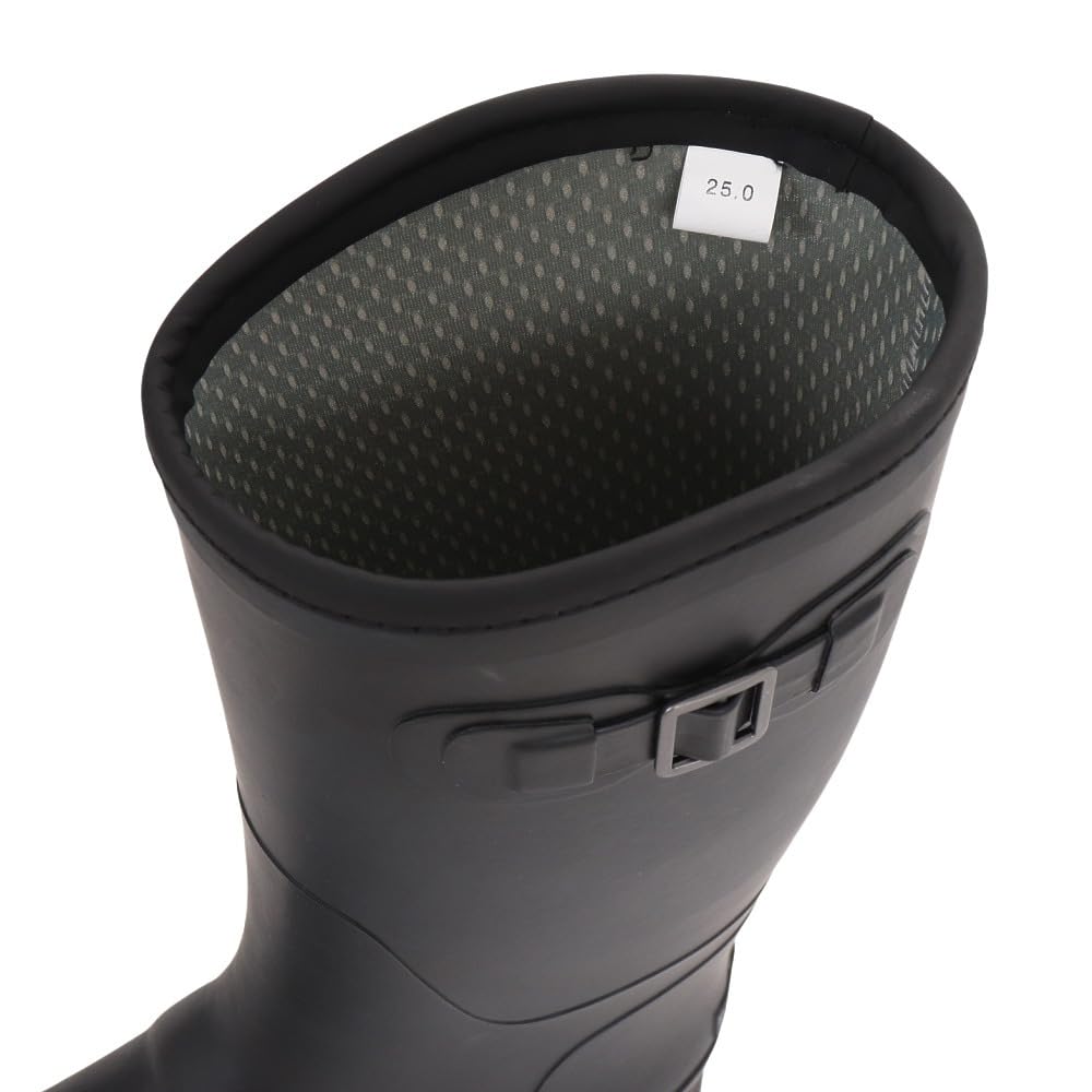 Moonstar MF FG07RL Rain Size 2E Women's Boots, Black, 24.0 Cm,