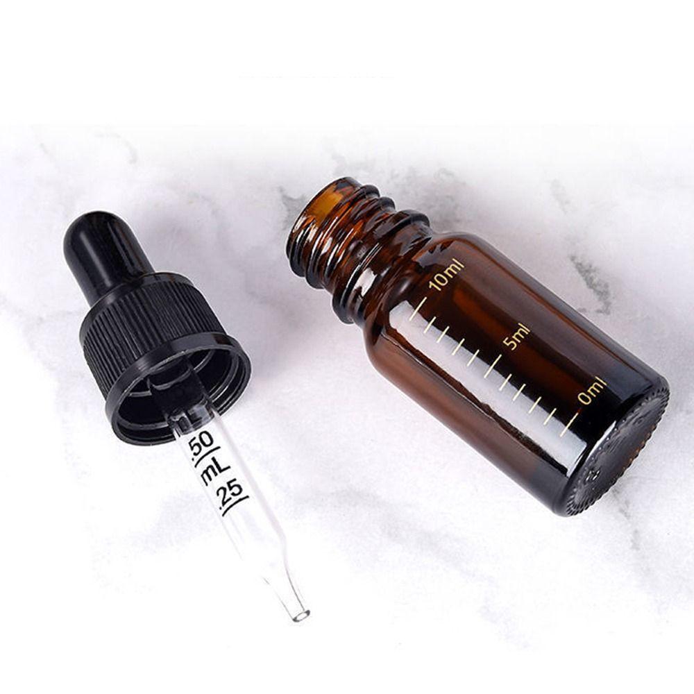 Glass Bottle Perfume Bottle Essential Oil Bottle Dropper Bottle with Scale Liquid Pipette Bottle