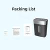 15L Automatic Desktop Shredder Office Dedicated Shredding Machine Small Portable Confidential Paper File Shredding Device