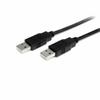 Startech-USB Cable Startech USB2AA1M USB A Black