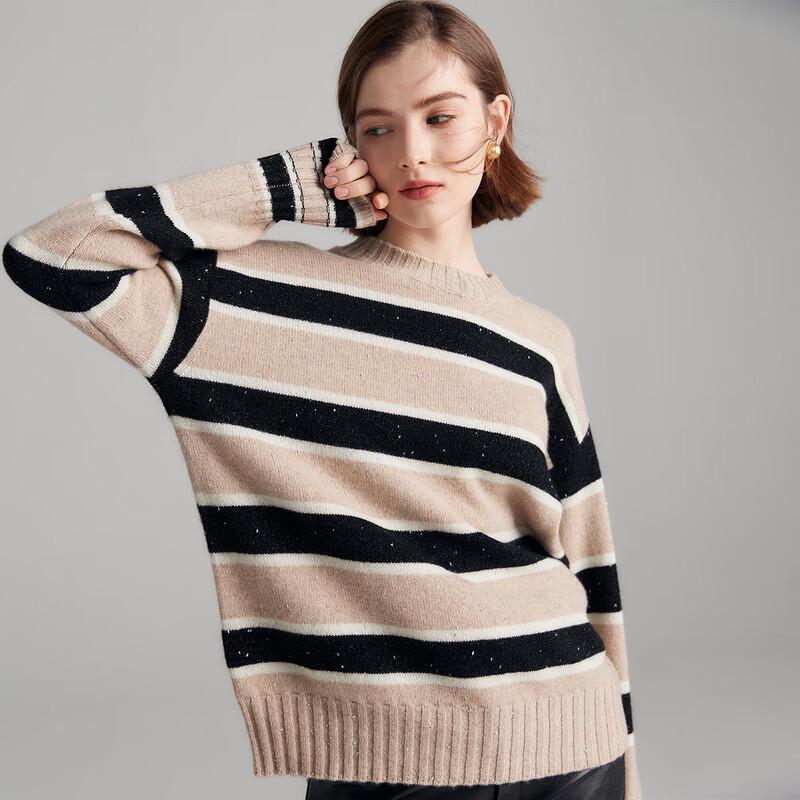 Palo Women's Striped Cashmere Pullover