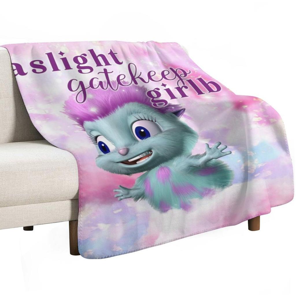 Bibble beliefs -Happiness Throw Blanket Stylish Warm Blanket for Living Room Bedroom