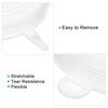 uxcell Silicone Stretch Lids, Round Container Lids, Silicone Bowl Covers, Reusable Silicone Lids for Cups, Bowls, and Food, White, 14.5cm, Pack of 4