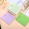 Lined Memo Pad Simple Sticky Note To-Do List Sticky Pad Writing Pad Lovely Note Pad Paper Pads for School