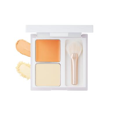 Wonjungyo Cover Master Brightening Concealer 02 Peach Palette Skin Trouble Cream Powder [Official] Yellow/Concealer