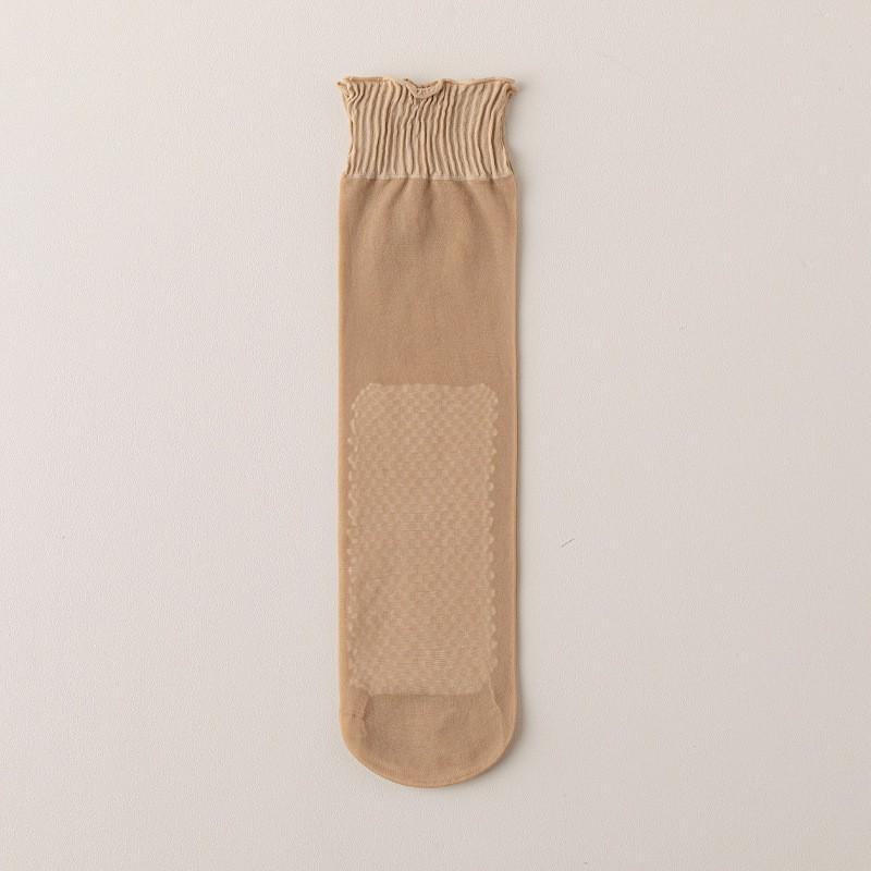 Women's Ultra-Thin Non-Slip Anti-Snag Invisible Crystal Socks