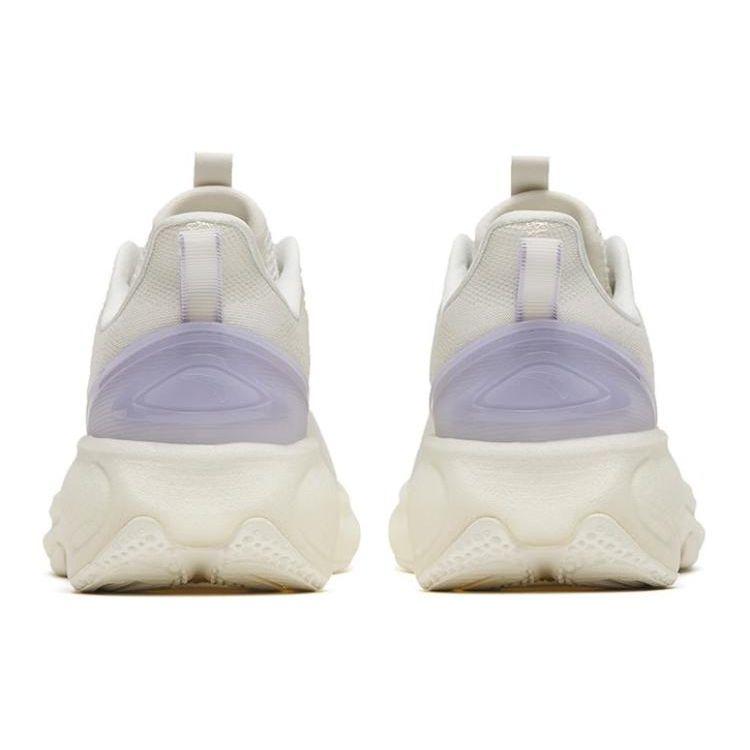 Anta Comfortable Non-Slip Durable Low-Top Running Shoes Women Sneakers Purple White 122325521-1