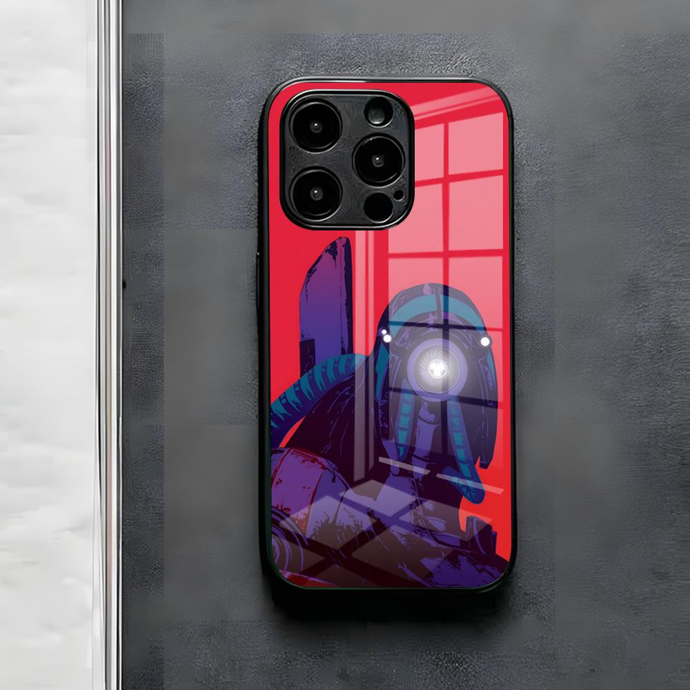 N7 Mass Effect Phone Case For IPhone 17 Air 16 E Pro Max 15 14 13 Mini 12 Pro 11 Max Plus Black Glass Cover