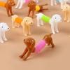 Cartoon Stretchable Dog Telescopic Tube Stress Relief Toy for Kids Birthday Party Favors Pinata Fillers