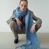 Winter Korean Style Scarves Pashmina  Wraps Female Cashmere Shawl Cashmere Scarves Solid Scarf