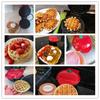 220V 350W Mini electric Waffles Maker Bubble Egg Cake Oven Breakfast Love Heart Shaped Waffle Maker EU Plug 220VAA