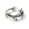Valentine's Day Gift Zinc Zinc Alloy Dragon Head Ring Punk Ring Men Jewelry Accessories Korean Style Jewelry