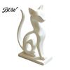 Fine Craftsmanship Collectibles Minimalist 3D Printed Cat Figurine, Decorative Animal Statue Ornament, Creative Elegant Gift for Home Small