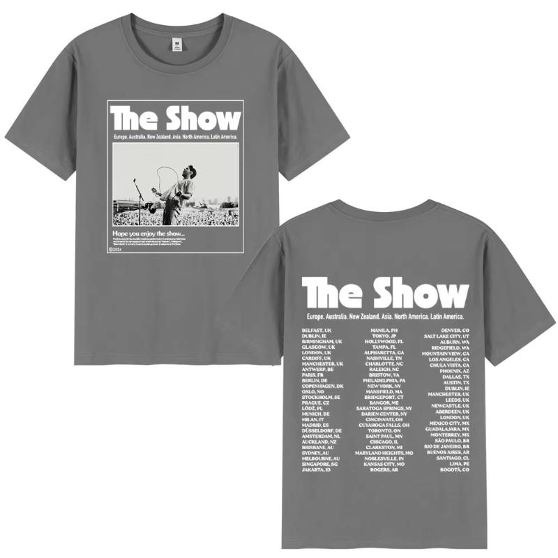 Niall Horan The Show Live on Tour 2024 T Shirt Fashion Hip Hop Oversized Short Sleeve Tshirts Unisex Women Harajuku Casual Tshirt