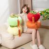 Simulated Persimmon Throw Pillow Plush Toy Doll Persimmon Ruyi Doll for Girls To Appease Rag Doll Birthday Gift