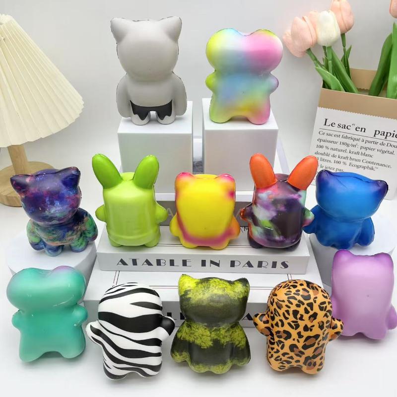 

1Pcs Anime Ugly Teeth Monster Squeeze Toy Fugglers Fidget Toys Kids Stress Relief Doll Adult Release Emotions Accessory 1 pcs