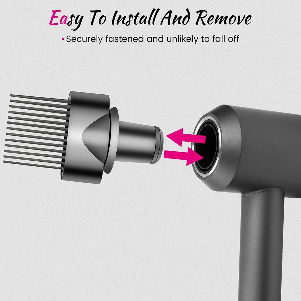 Wide Tooth Comb Attachment for Dyson Supersonic Hair Dryer HD01 HD02 HD03 HD04 HD08