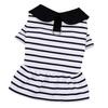 Striped Pet Clothing Dog Clothing Spring Autumn Summer Cat Small Dog Couple Vest Skirt