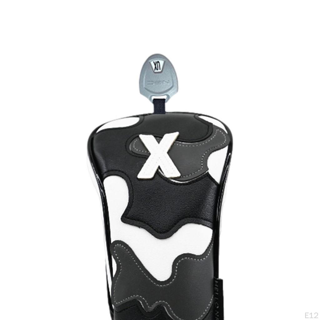 Golf Club Head Cover Anti Scratch Wood Headcover,PU Leather,Fashion Portable