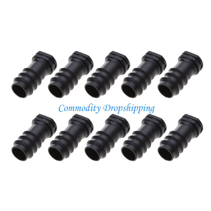 Y5JC Pack of 10 End Plugs for 16mm Drip Hose Adapter Drip Irrigation Hose Connectors