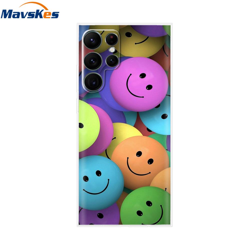 For Samsung Galaxy S22 Ultra Case Silicone Soft Clear Bumper Back Cover For Samsung S22 Ultra Cases For Samsung S22 Ultra Fundas