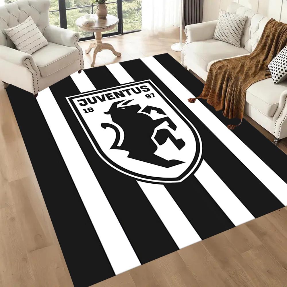 Juventus Area Rug Design For Kitchen Balcony Game Room Hallway Antislip Rug Decorate Offices Luxury Gift For Birthday Christmas Wedding