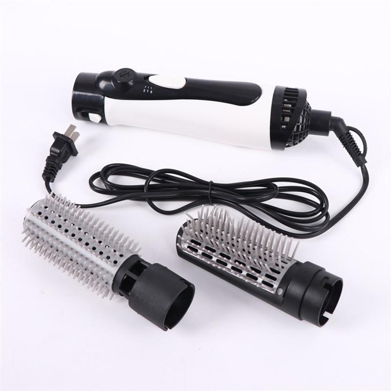 Hot Air Brush One Step Hair Dryer Brush Volumizer Dry Straighten Curl Comb Negative Ionic Hair Styler