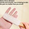 1PC silicon carbide dermabrasion foot file to remove dead skin foot grinder wooden handle convenient multi-faceted callus foot care tool