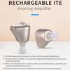 Invisible High Quality Hearing Amplifier Professional Sound Voice Enhancer Mini Rechargeable ITE Hearing Aid
