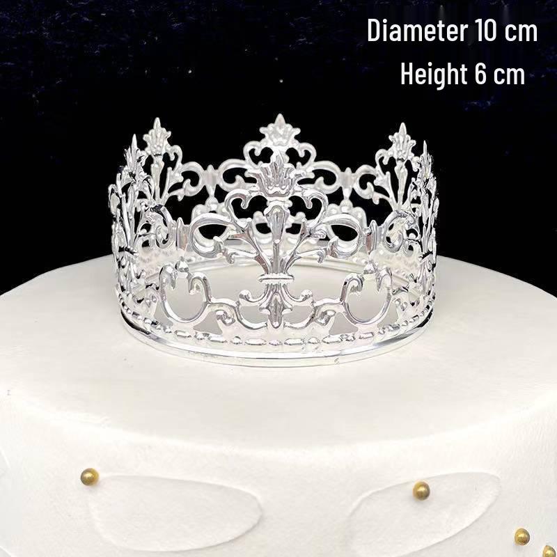 

Элегантное французское кованое желе Корона королевы украшение для десертных столов и украшения торта