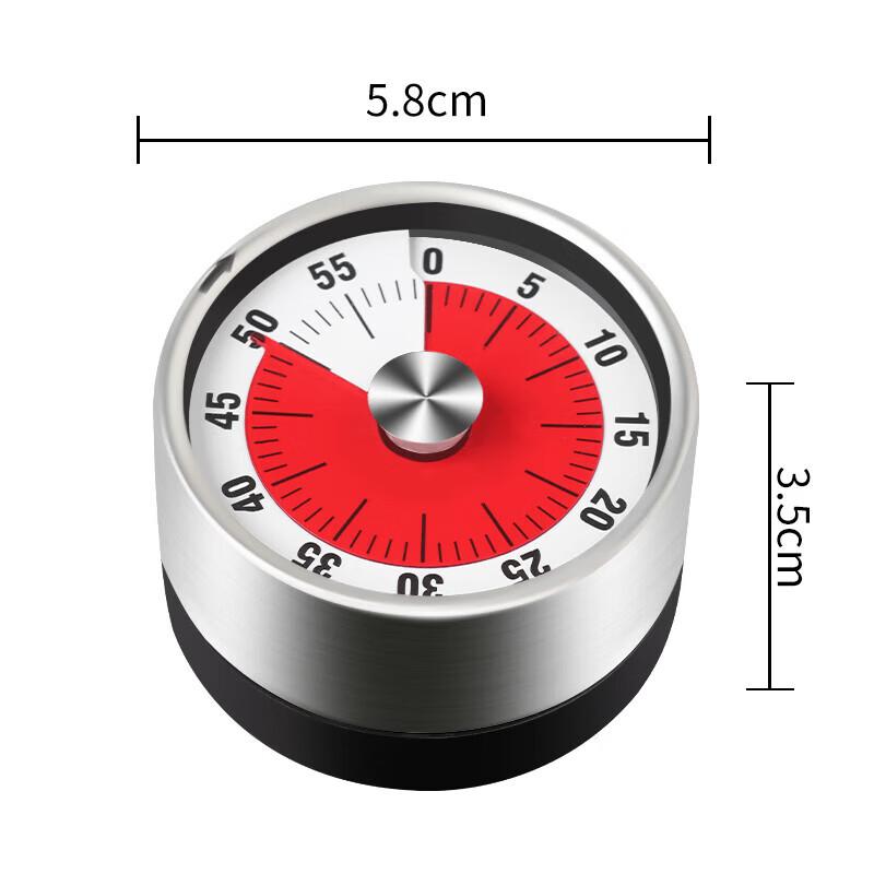 BJ Timer, Kitchen Baking Steaming Fish Student Countdown Time Management Timer, Magnetic Attachment Mechanical Reminder