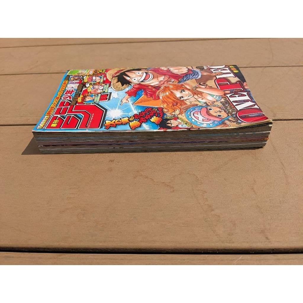 Weekly Shonen Jump 2018 Issue 18 ONE PIECE 900th Anniversary Front Cover Color