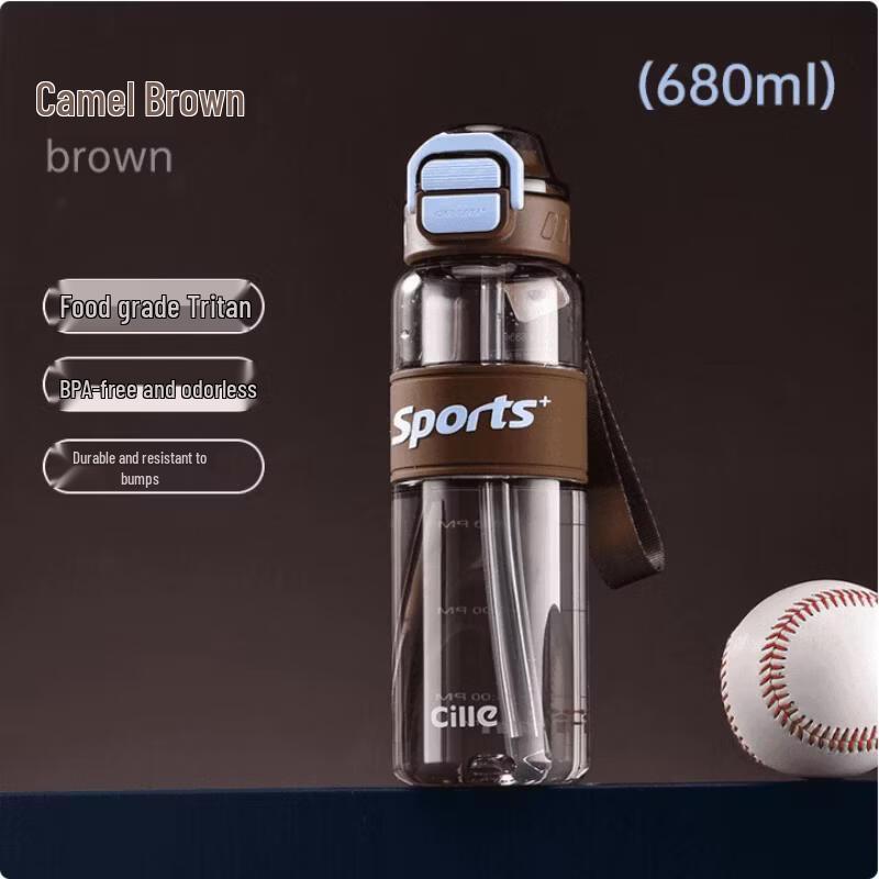 Cille Tritan Dual-Drink Water Bottle