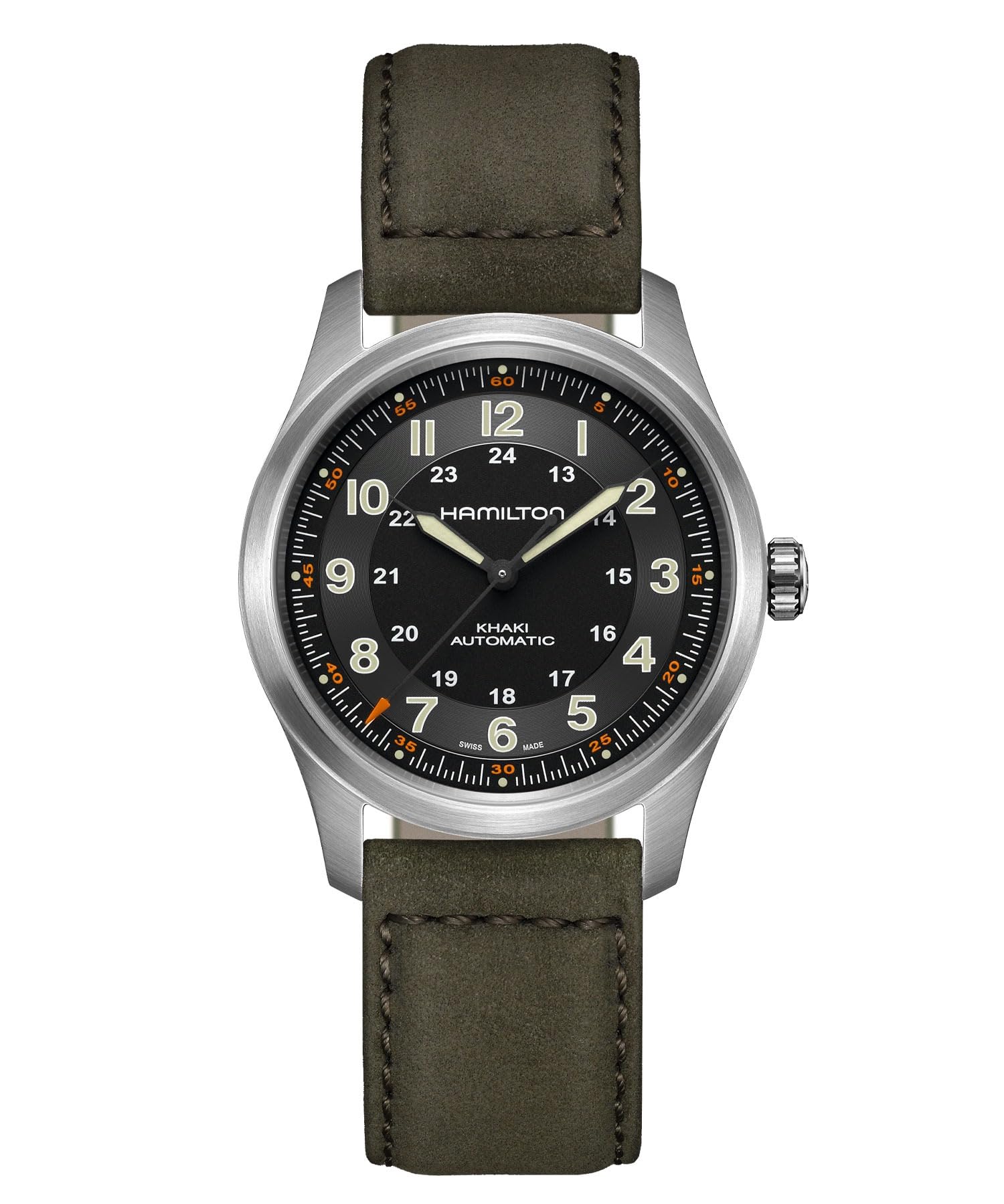 

HAMILTON Watch Genuine Warranty Khaki Field Titanium Mechanical Automatic Winding H70205830 Unisex Imported [Hamilton] [Regular Product]